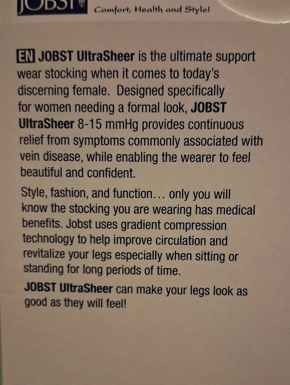 Jobst Ultra Sheer Knee High Compression Stocking
